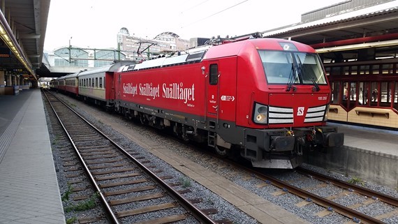 Tågmodell: Snälltåget